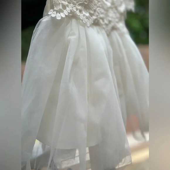 NWT Baptism Gowns Christening Birthday Baby Girls dress Lace Dress 12-15 months - Picture 11 of 11
